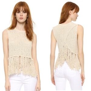 A.L.C. Dylan Fringe Top XS
